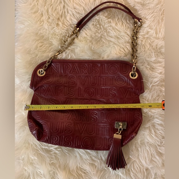 Authentic Rare LV Automne - Hiver 2008 Collection Burgandy - Picture 10 of 16